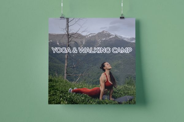 yoga & walking camp